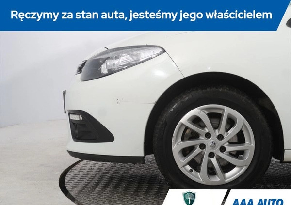 Renault Fluence cena 32000 przebieg: 138845, rok produkcji 2016 z Miasteczko Śląskie małe 191